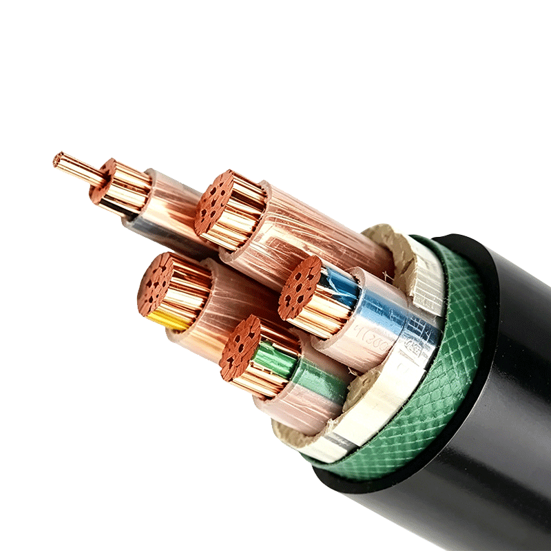 Cable de alimentación aislado XLPE de voltaje nominal de 0,6/1 kV